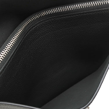 ルイヴィトン LOUIS VUITTON ポシェット マイロックミー M63926 ノワール カーフ クラッチバッグ シルバー金具 セカンドバッグ ストラップ欠品