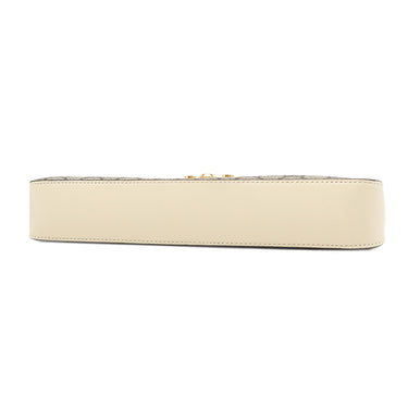 グッチ GUCCI パドロック スモール 811705 ベージュ×ホワイト GGスプリームキャンバス ショルダーバッグ ゴールド金具 チェーンショルダー