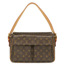 ルイヴィトン LOUIS VUITTON ヴィバシテ GM M51163 モノグラム モノグラムキャンバス ショルダーバッグ ゴールド金具 茶