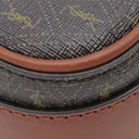 イヴ・サンローラン Yves Saint Laurent モノグラム カメラバッグ 669957 ブラウン PVC レザー ショルダーバッグ ゴールド金具 YSL
