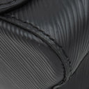 ルイヴィトン LOUIS VUITTON ツイストMM M50282 ノワール エピレザー ショルダーバッグ シルバー金具 チェーンショルダー ミラー欠品