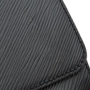 ルイヴィトン LOUIS VUITTON ツイストMM M50282 ノワール エピレザー ショルダーバッグ シルバー金具 チェーンショルダー ミラー欠品