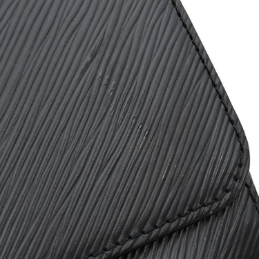 ルイヴィトン LOUIS VUITTON ツイストMM M50282 ノワール エピレザー ショルダーバッグ シルバー金具 チェーンショルダー ミラー欠品