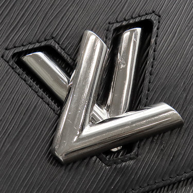 ルイヴィトン LOUIS VUITTON ツイストMM M50282 ノワール エピレザー ショルダーバッグ シルバー金具 チェーンショルダー ミラー欠品
