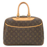 ルイヴィトン LOUIS VUITTON ドーヴィル M47270 モノグラム モノグラムキャンバス ハンドバッグ ゴールド金具 茶 ボーリングヴァニティ 鍵・パドロック欠品