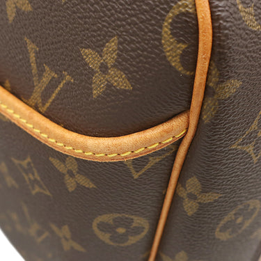 ルイヴィトン LOUIS VUITTON ドーヴィル M47270 モノグラム モノグラムキャンバス ハンドバッグ ゴールド金具 茶 ボーリングヴァニティ 鍵・パドロック欠品