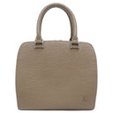 ルイヴィトン LOUIS VUITTON ポンヌフ M5205C ペッパー エピレザー ハンドバッグ シルバー金具 グレージュ