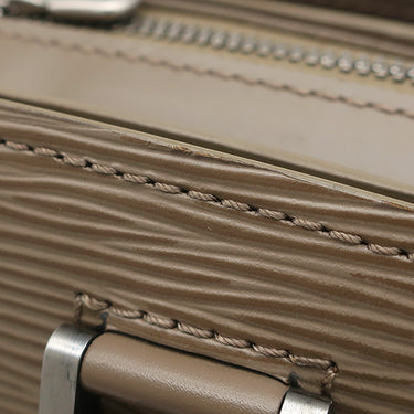 ルイヴィトン LOUIS VUITTON ポンヌフ M5205C ペッパー エピレザー ハンドバッグ シルバー金具 グレージュ