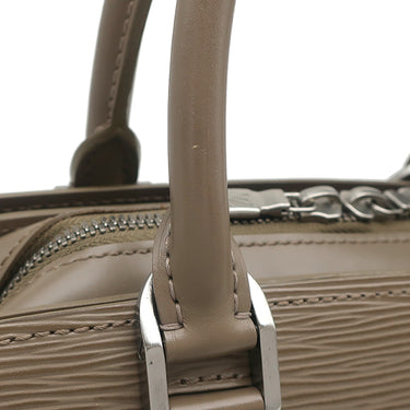 ルイヴィトン LOUIS VUITTON ポンヌフ M5205C ペッパー エピレザー ハンドバッグ シルバー金具 グレージュ