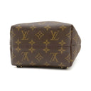 ルイヴィトン LOUIS VUITTON モンスリ NM BB M45516 モノグラム×ブラック モノグラムキャンバス リュック・デイパック ゴールド金具 バックパック