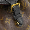 ルイヴィトン LOUIS VUITTON モンスリ NM BB M45516 モノグラム×ブラック モノグラムキャンバス リュック・デイパック ゴールド金具 バックパック