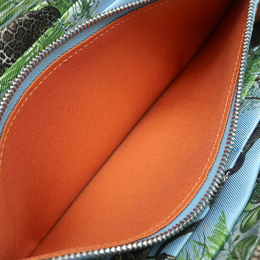 エルメス HERMES アザップロング シルクイン エトゥープ ヴォーエプソン 長財布 シルバー金具 グレージュ 水色 ラウンドジップ