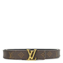 ルイヴィトン LOUIS VUITTON サンチュール LVアイコニック 20MM 80/32 M0431 モノグラム×ブラック モノグラムキャンバス ベルト ゴールド金具 リバーシブル
