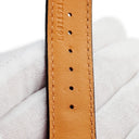 ロンジン LONGINES 純正 クロコバンド ブラウン クロコダイル 腕時計パーツ 新品同様 替え レザー ベルト バンド 予備 交換 スペア ストラップ 19ｍｍ ブラウン 茶色