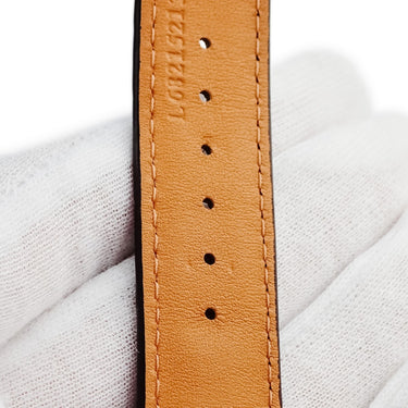 ロンジン LONGINES 純正 クロコバンド ブラウン クロコダイル 腕時計パーツ 新品同様 替え レザー ベルト バンド 予備 交換 スペア ストラップ 19ｍｍ ブラウン 茶色