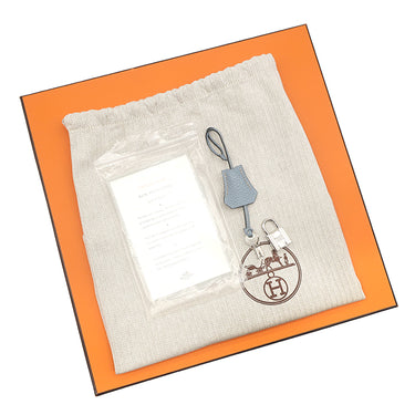 エルメス HERMES バーキン25 ブルーラン トゴ ハンドバッグ シルバー金具 青