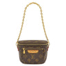 ルイヴィトン LOUIS VUITTON ミニ バムバッグ M82335 モノグラム モノグラムキャンバス 2WAYバッグ ゴールド金具 チェーンショルダー ボディバッグ