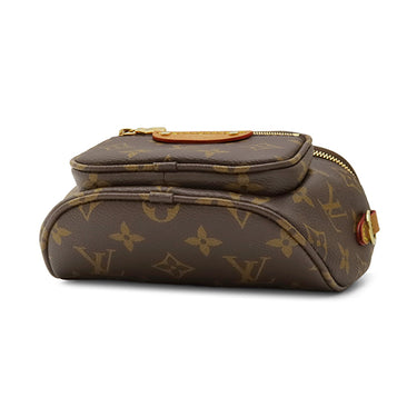 ルイヴィトン LOUIS VUITTON ミニ バムバッグ M82335 モノグラム モノグラムキャンバス 2WAYバッグ ゴールド金具 チェーンショルダー ボディバッグ