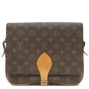 ルイヴィトン LOUIS VUITTON カルトシエール GM M51252 モノグラム モノグラムキャンバス ショルダーバッグ ゴールド金具 茶