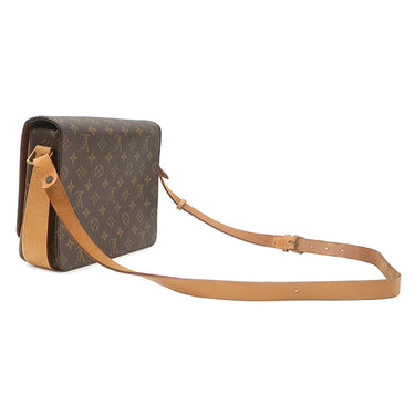 ルイヴィトン LOUIS VUITTON カルトシエール GM M51252 モノグラム モノグラムキャンバス ショルダーバッグ ゴールド金具 茶
