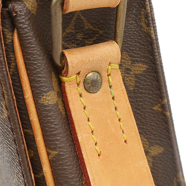 ルイヴィトン LOUIS VUITTON カルトシエール GM M51252 モノグラム モノグラムキャンバス ショルダーバッグ ゴールド金具 茶