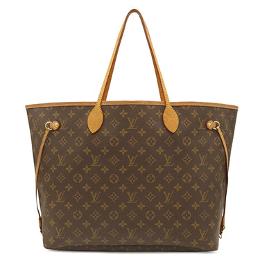 ルイヴィトン LOUIS VUITTON ネヴァーフルMM M41180 モノグラム×ピヴォワンヌ モノグラムキャンバス トートバッグ ゴールド金具 茶 トート