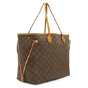 ルイヴィトン LOUIS VUITTON ネヴァーフルMM M41180 モノグラム×ピヴォワンヌ モノグラムキャンバス トートバッグ ゴールド金具 茶 トート