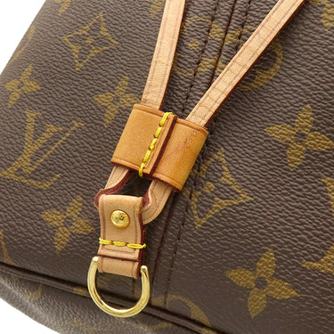 ルイヴィトン LOUIS VUITTON ネヴァーフルMM M41180 モノグラム×ピヴォワンヌ モノグラムキャンバス トートバッグ ゴールド金具 茶 トート