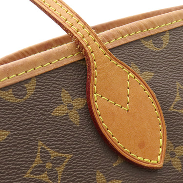 ルイヴィトン LOUIS VUITTON ネヴァーフルMM M41180 モノグラム×ピヴォワンヌ モノグラムキャンバス トートバッグ ゴールド金具 茶 トート