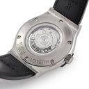 腕時計 ウブロ HUBLOT クラシックフュージョン チタニウム 511.NX.1171.LR 自動巻き メンズ ブラック デイト バー シースルーバック