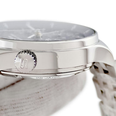 腕時計 ジン SINN フランクフルト ファイナンシャル ウォッチ 6099.B 自動巻き メンズ 青 デイト クロノグラフ ドイツ時計 限定