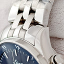 腕時計 ジン SINN フランクフルト ファイナンシャル ウォッチ 6099.B 自動巻き メンズ 青 デイト クロノグラフ ドイツ時計 限定