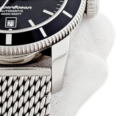 腕時計 ブライトリング BREITLING スーパーオーシャン ヘリテージ 46 A17320 A172B68OCA 自動巻き メンズ ブラック 逆回転防止ベゼル