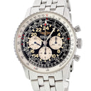 腕時計 ブライトリング BREITLING ナビタイマー コスモノート A12023 手巻き メンズ ブラック クロノグラフ 回転ベゼル 計算尺