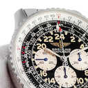 腕時計 ブライトリング BREITLING ナビタイマー コスモノート A12023 手巻き メンズ ブラック クロノグラフ 回転ベゼル 計算尺