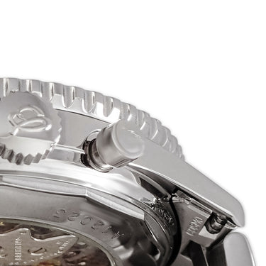 腕時計 ブライトリング BREITLING ナビタイマー コスモノート A12023 手巻き メンズ ブラック クロノグラフ 回転ベゼル 計算尺