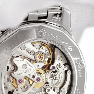 腕時計 ブライトリング BREITLING ナビタイマー コスモノート A12023 手巻き メンズ ブラック クロノグラフ 回転ベゼル 計算尺