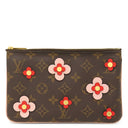 ルイヴィトン LOUIS VUITTON ポシェット ドゥーブル ジップ ブルーミング フラワー M63905 モノグラム モノグラムキャンバス ショルダーバッグ ゴールド金具