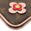 ルイヴィトン LOUIS VUITTON ポシェット ドゥーブル ジップ ブルーミング フラワー M63905 モノグラム モノグラムキャンバス ショルダーバッグ ゴールド金具