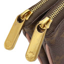 ルイヴィトン LOUIS VUITTON ポシェット ドゥーブル ジップ ブルーミング フラワー M63905 モノグラム モノグラムキャンバス ショルダーバッグ ゴールド金具