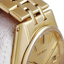 腕時計 グランドセイコー Grand Seiko クォーツ SBGS006 9587-8010 クオーツ メンズ K18YG無垢 シャンパン バー デイト サンレイ