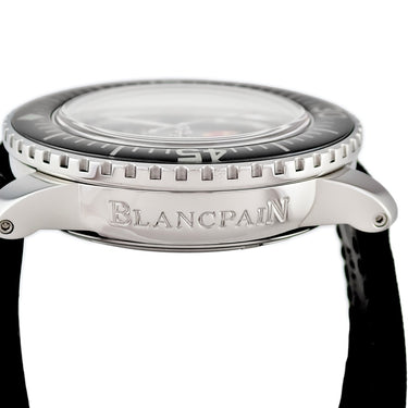 腕時計 ブランパン BLANCPAIN フィフティ ファゾムス トリビュート 5015B-1130-52 自動巻き メンズ ブラック ダイバーズ 復刻 限定