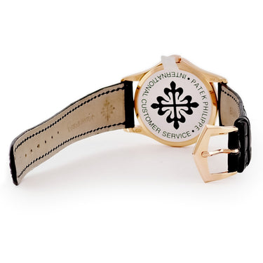 腕時計 パテックフィリップ PATEK PHILIPPE カラトラバ 5115R-001 手巻き メンズ メーカーOH済 K18RG無垢 エナメル スモールセコンド