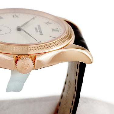 腕時計 パテックフィリップ PATEK PHILIPPE カラトラバ 5115R-001 手巻き メンズ メーカーOH済 K18RG無垢 エナメル スモールセコンド
