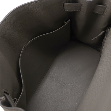 エルメス HERMES ケリー28 内縫い エタン トゴ 2WAYバッグ シルバー金具 ハンドバッグ ショルダー