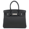 エルメス HERMES バーキン30 ブラック トゴ ハンドバッグ シルバー金具 新品 未使用 黒 2026年製