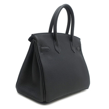 エルメス HERMES バーキン30 ブラック トゴ ハンドバッグ シルバー金具 新品 未使用 黒 2026年製