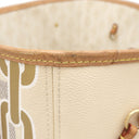 ルイヴィトン LOUIS VUITTON ネヴァーフルMM ノーティカル N40471 ダミエアズール ダミエアズールキャンバス トートバッグ ゴールド金具 ロープ チェーン