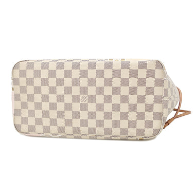 ルイヴィトン LOUIS VUITTON ネヴァーフルMM ノーティカル N40471 ダミエアズール ダミエアズールキャンバス トートバッグ ゴールド金具 ロープ チェーン