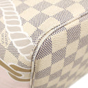 ルイヴィトン LOUIS VUITTON ネヴァーフルMM ノーティカル N40471 ダミエアズール ダミエアズールキャンバス トートバッグ ゴールド金具 ロープ チェーン